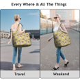 thumbnail image 4 of Sunflower Women's Large Weekend Travel Bag Moving Canvas Handbag Thick Double Layer Beach Weekend Travel Unisex Hospital Maternity Delivery with Toiletry Waterproof, 4 of 5