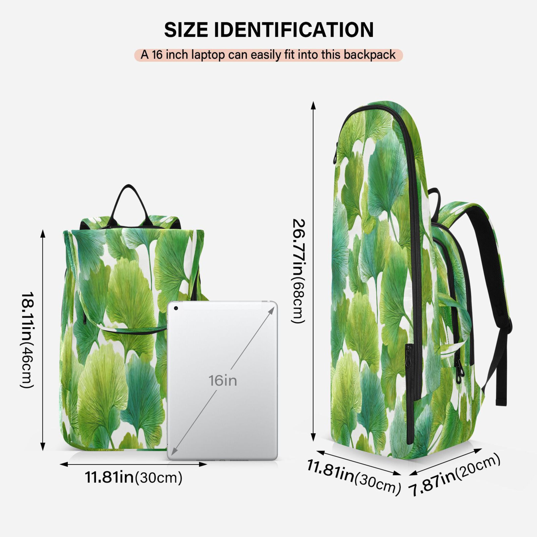 2 Racquet Holder Tennis Backpack Tennis Racket Covers Gym Bags Green Color Scheme