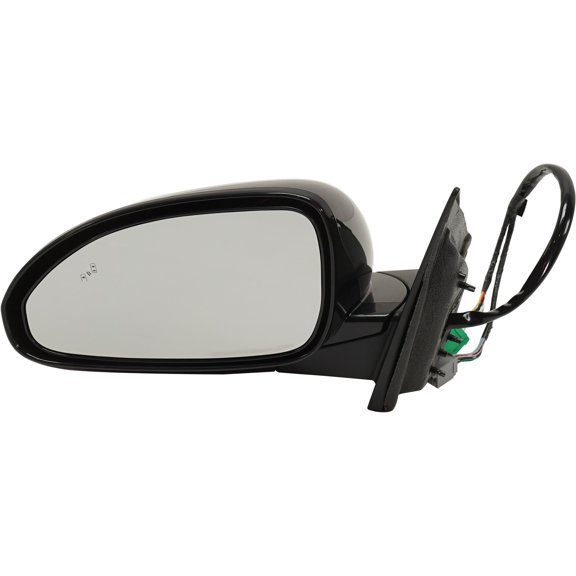 MIRROR Compatible For 2013-2017 Buick Enclave Left Driver Heated Power Glass Folding In-housing Signal Light With memory Paintable