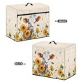 thumbnail image 2 of SEANATIVE Sunflower Cow Sewing Machine Dust Cover Aesthetic Protective Cover Compatible with Most Standard Sewing Machines Protection Decor Accessories Cover, 2 of 7
