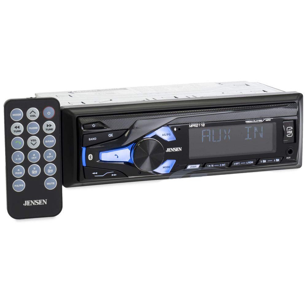 Jensen MPR2110 Single DIN Mechless Digital Media Car