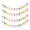 diamond, variant on 4Pack Party Decorations, Hanging Paper Triangle Flag Pennant Banner for Graduation Carnival Wedding Birthday Baby Bridal Shower Party Decorations