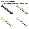 thumbnail image 5 of 2Pcs Accessories Smart Watch Wristband 22MM Watchband Connector Strap Adapter Metal Wristband Adapter GOLD, 5 of 7