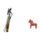 thumbnail image 5 of Figura decorativa de una mujer tribal africana, ideal para decorar el hogar, hoteles, estanterías, entradas o vitrinas., 5 of 8