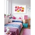 thumbnail image 5 of Marmont Hill "Bold Zinnias" by Thimble Sparrow Framed Painting Print, 5 of 5
