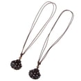 thumbnail image 1 of Paquete de 2 Piezas Colr con de Imitaciòn para Hombres Colr con Cadena con Colgantes para Caja de Marrón oscuro Gloria Collar colgante, 1 of 6