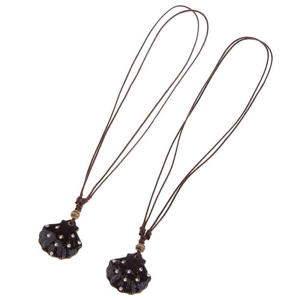 Collar colgante Pack De 2 Collar De Cerámica Magideal Collar colgante