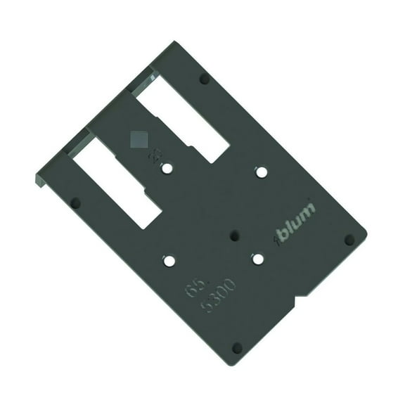 Blum Rok Hardware Boring Template for Clip or Modul Plates - Black