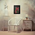 thumbnail image 4 of Berzel, Erin 11x14 Black Modern Framed Museum Art Print Titled - Red Berries II, 4 of 5
