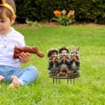 thumbnail image 6 of Easter Bunny Garden Insert, Easter Bunny Egg Outdoor Garden Yard Art, 11.8×7.8 Inch Waterproof Sun-Proof Holiday Landscaping Sign for Flower Bed Courtyard, 6 of 6