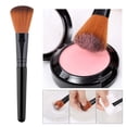 thumbnail image 2 of Black Makeup Brush Loose Powder Brush Functional High Gloss Foundation Makeup Shaping Fiber Brush Makeup Beginner Brush Foundation Brushes Brush Baggy Roller, 2 of 3