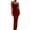 Wine square neck maxi dress a1, variant on Uscallm Women Summer Square Neck Sleeveless Bodycon Maxi Dress Solid Boho Casual Long Party Dress Beach Vacation Sundresses, Gray XL
