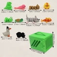 thumbnail image 7 of Mystery Mini Animals Figures Set, 3D Printed Small Animal Flexible Fidget, Cute Animal Desk Decor for Executive Home Decoration, Tiny Animals Figurines Collectible Pet Set, 7 of 7