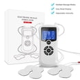 thumbnail image 2 of OSITO Rechargeable TENS Unit EMS Muscle Stimulator, Dual Channel Electric Massager for Pain Relief with 8 Modes 50 Intensities, Cordless Portable Pulse Massager (White), 2 of 5