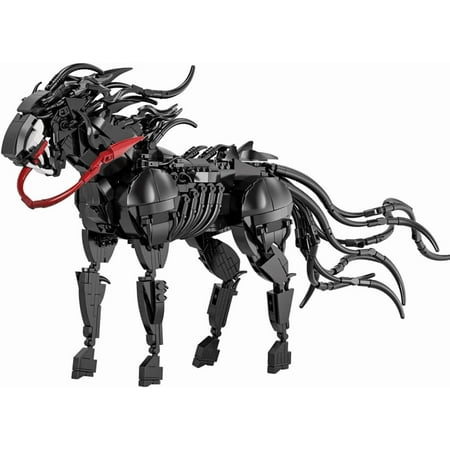 GZBrick Mutant Horse 2in1 Building Sets Compatible with Lego Animals 2in1 Horror&Dogs for Adults Boys 998+PCS