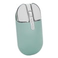 thumbnail image 3 of Ratón inalámbrico BT5.1 o 2,4 GHz, clic silencioso, DPI ajustable, batería de 500 mAh, ratón de oficina para niñas, escuela, café, viajes, verde oscuro, 3 of 5