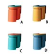 thumbnail image 4 of Holder Toothpaste Toothbrush Wall Mounted Self-Adhesive Bracket Hanging Rack Long-Lasting  Bathroom Hom Orange, 4 of 8