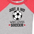 thumbnail image 4 of Inktastic Soccer Sports Gift for Kids Boys or Girls Baby Bodysuit, 4 of 5