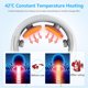 thumbnail image 5 of Neck Massager with Heat, Electric Pulse Neck Massager for Pain Relief, Wireless Intelligent Massager for Women（white,15.3*13.9*3.45cm), 5 of 5