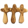 thumbnail image 2 of 20 Piezas Cruces PequeñAs de Madera de Olivo, Cruces de SujecióN Cruces de OracióN PortáTiles, 2 of 6