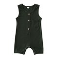 thumbnail image 1 of Body Bébé Fille Garçon Romper une Seule Pièce Combinaison Sans Manches Tenues d'Été, 1 of 6