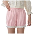 thumbnail image 3 of Emitonse Girls' Toddler Shorts Baby Girl Clothes Baby Toddler Girls Denim Shortie Shorts Pink,Size 15-16 Years, 3 of 5