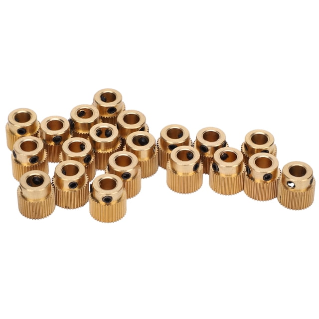 Engranaje de impresora D, 20 piezas, 40 dientes, accesorios para impresora D, engranaje impulsor muy versátil