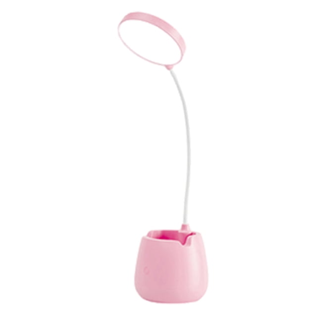 Leodye 1PCS Rechargeable Eye Protection Desk Lamp - USB Dimmable Light for Student Homework & Bedside Reading -3.93x9.44x3.54in