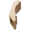 thumbnail image 6 of Ekena Millwork 5"W x 10"D x 14"H Aspen Rough Cedar Woodgrain TimberThane Knee Brace, Primed, 6 of 6