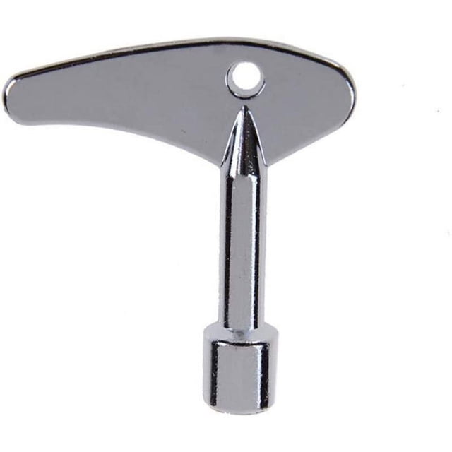 Llave de llave triangular, llave de bloqueo triangular Matel, llaves de uso universal para ascensor, puerta de ascensor de emergencia, cerradura de panel triangular