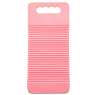  Plastics Clothes Washboards Laundry Board Household Hand Washing  Board with Soap Holder Portable Hand Washing Clothes Tool Scrubboards  Clothes Cleaning Tools for Home School Dormitory (Pink) : Home & Kitchen