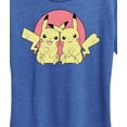 thumbnail image 3 of Pokémon - Pikachus In Circle- Women's Short Sleeve Graphic T-Shirt, 3 of 5