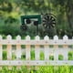 thumbnail image 5 of Estaca de patio de molino de viento del tractor del arte del hierro del jardín | Decoración exterior giratoria con temática de granja | Escultura de metal duradera y resistente a la intemperie, 5 of 8