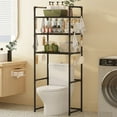 thumbnail image 5 of YOTQUSKI Over The Toilet Storage Shelf, 3-Tier Freestanding Bathroom Organizers and Storage, above Toilet Space Saver Rack with Adjustable Shelves, Toilet Paper Holder for Bathroom, 5 of 6