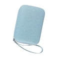 thumbnail image 2 of TISHITA Sac de Rangement pour Médicaments Double Fermeture Éclair Étui Compact pour Maison Sport Extérieur Bleu Clair, 2 of 8