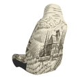 thumbnail image 3 of Picia Vineyard Landscape Print Waterproof Sweating Car Seat Cover for Post Gym Workout, Running, Beach and Hiking, Universal Fit Anti-Slip Bucket Seat Protector, 3 of 5