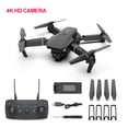 thumbnail image 2 of 2X E88 WIFI FPV Dron con Gran Angular 4K HD CáMara Dual Plegable RetencióN de Altitud RC Quadcopter Drones Profesionales, 2 of 10