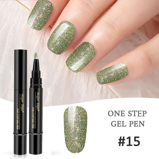 Gel de uñas transparente para esculpir uñas, 3 en 1, 5 ml, herramienta para uñas sin capa superior.