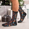 thumbnail image 7 of Bingfone Compression Socks for Women and Men Long Socks for Running Athletic Cycling Nurse- Cute Animals, 7 of 7