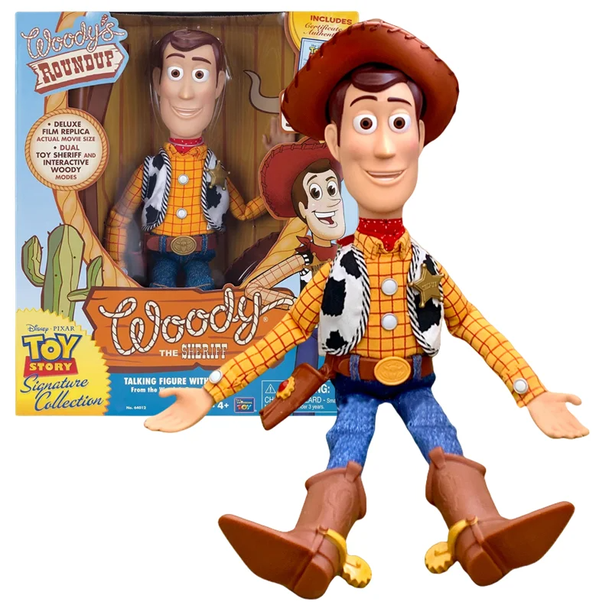 Disney Pixar Toy Story 4 Woody Talking English Action Figure Buzz