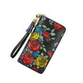 thumbnail image 1 of Sonducket Cartera de cuero para mujer, monedero para llaves, tienda escolar, moda Vintage, monedero, organizador de tarjetas de crédito, bolsillo con Carteras Tipo 1 Sonducket AP012762-01, 1 of 6
