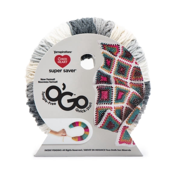 Caron® Big Donut O'Go™ #4 Moyen Acrylique Fil, 9.9oz/280g 533 Yards