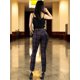 thumbnail image 3 of Jeggins Mujer Legging Pantalón A Cuadro Mallones Mayon Malla, 3 of 5