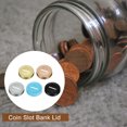 thumbnail image 6 of Uxcell 70mm/2.76" Coin Slot Bank Lid Inserts for Mason Jar Canning Cap, Multicolor 10Pack, 6 of 6