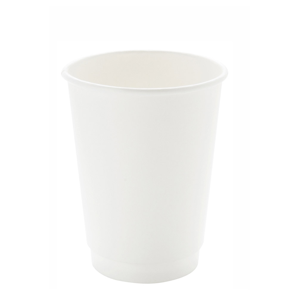 12oz Double Wall Cup (White)