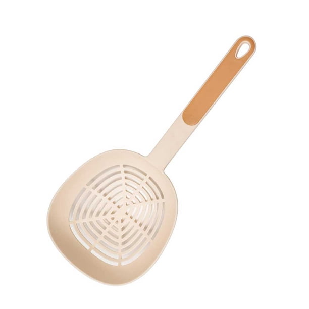 Kearding Cuchara de filtro de cocina, cuchara de drenaje para bolas de hervida de PP, Skimmer antiescaldado, herramientas de cocina, colador, Cocina y Comedor Naranja Kearding HA079644-02