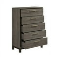 thumbnail image 4 of Homelegance 1936-9 Vestavia Collection Chest- Grey - 33.5 x 15.75 x 48 in., 4 of 5