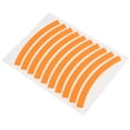 thumbnail image 2 of Pegatinas reflectantes para ruedas de bicicleta para bicicletas de equilibrio para niños: color naranja, mejoran la seguridad de los niños, 2 of 8