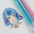 thumbnail image 2 of 9Pcs Colorful Gel Pen Needle Tip Assorted Color Drawing Pen for Color Coding, 2 of 11