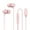 Pink, variant on Jacenvly 2024 New Gaming Headset Sports Earphones In Ear Subwoofer Wired Headphone With Microphone For Both Men And Women Noise Cancelling Headphones Black